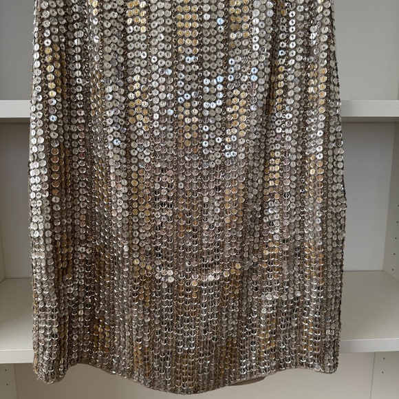 ALICE & OLIVIA Leighton Embellished A Line Dress - Picture 6 of 9